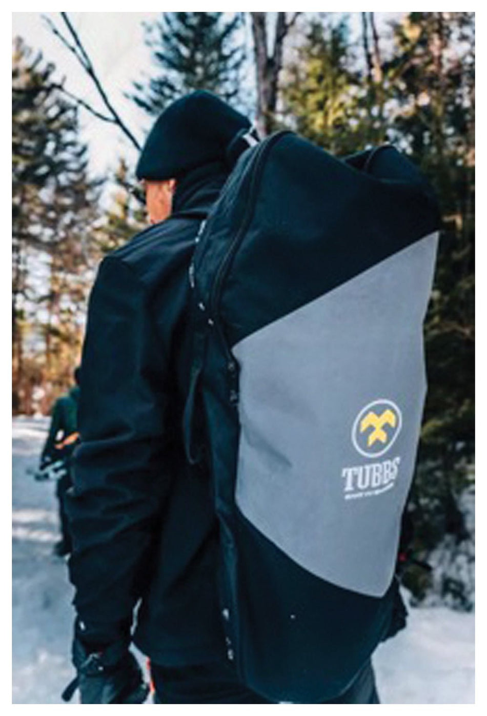 Snowshoe Bag L Gray - Get Tight Gear