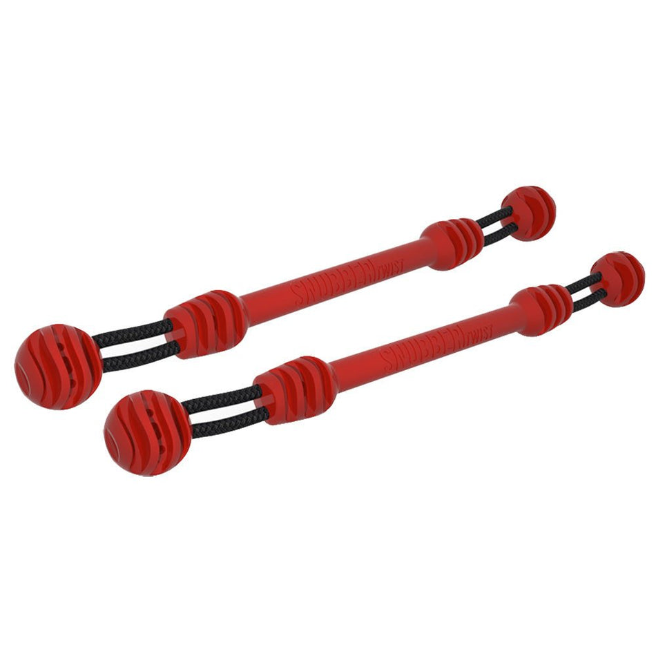 Snubber TWIST - Red - Pair - Get Tight Gear