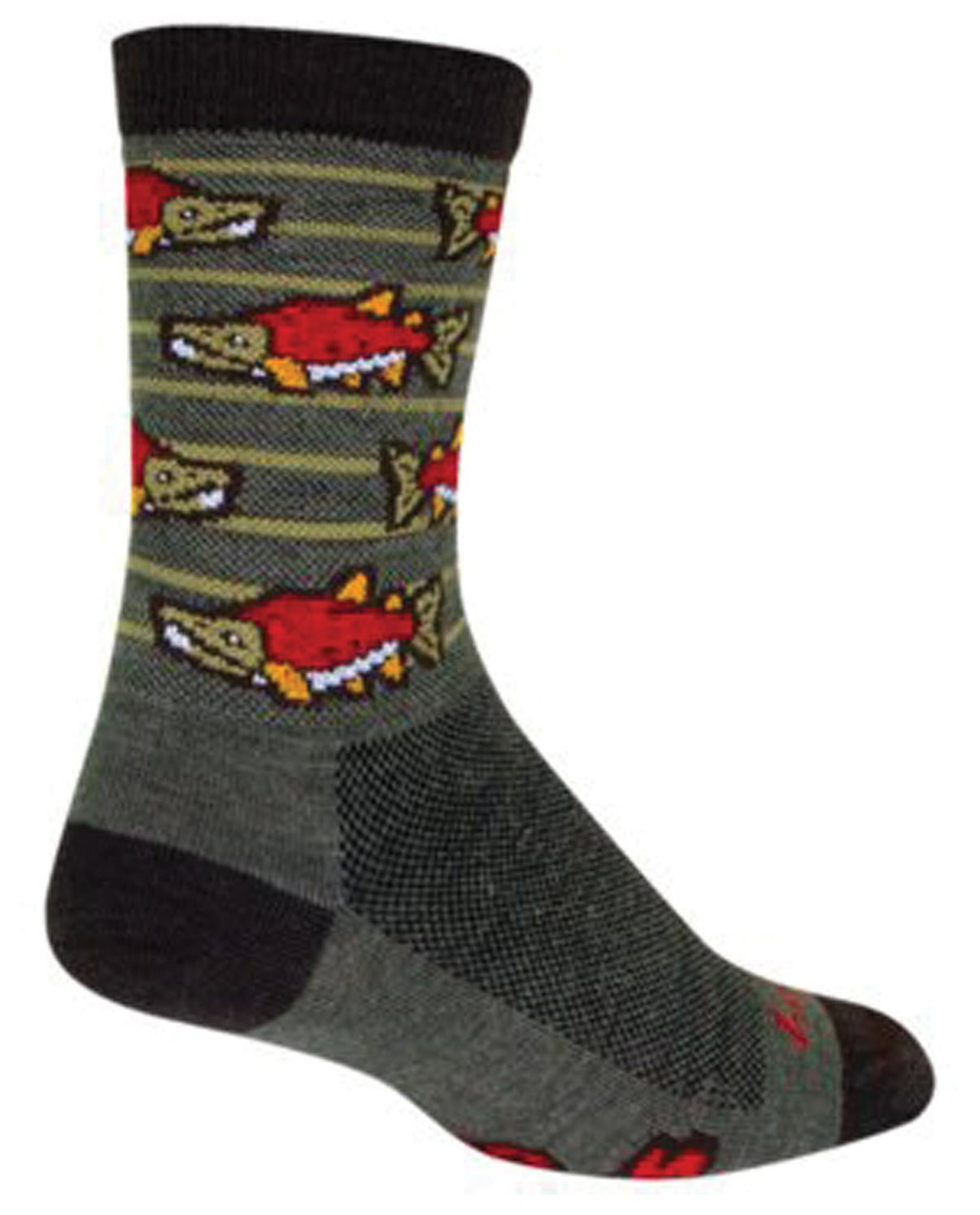 Sock Eye 6" Wool Crew S/M - Get Tight Gear