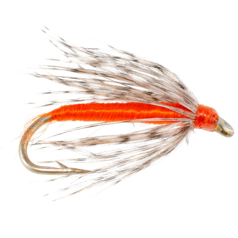 Soft Hackle Partridge and Orange Fly Fishing Wet Flies - 6 Flies Hook Size 16 - Get Tight Gear