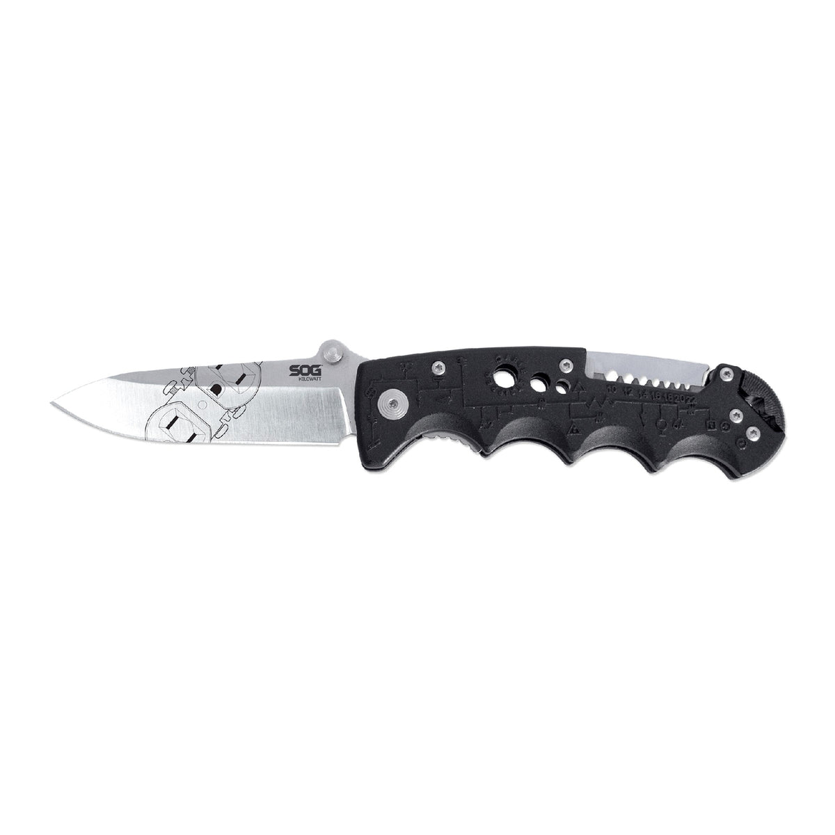 SOG KILOWATT BLACK 3.4 - Get Tight Gear