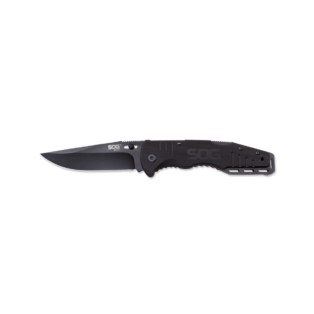 SOG SALUTE BLACK 3.625 - Get Tight Gear