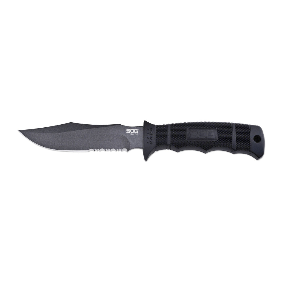 SOG SEAL PUP BLCK 4.75 NYLON W/STH - Get Tight Gear
