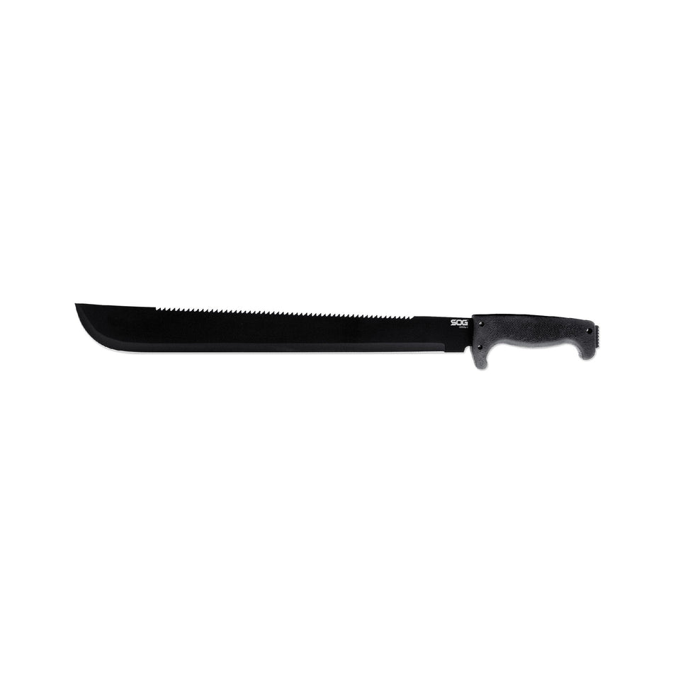 SOG SOGFARI MACHETE BLACK 18 W/STH - Get Tight Gear