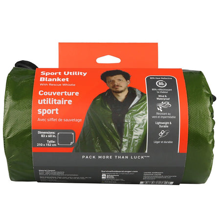 S.O.L. Survive Outdoor Longer Sport Utility Blanket - Get Tight Gear
