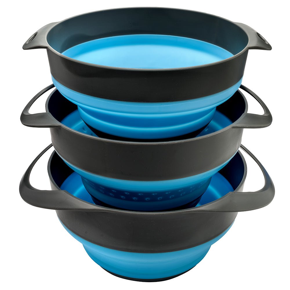 S.O.L. Survive Outdoors Longer Flat Pack Bowls & Strainer Set - Get Tight Gear