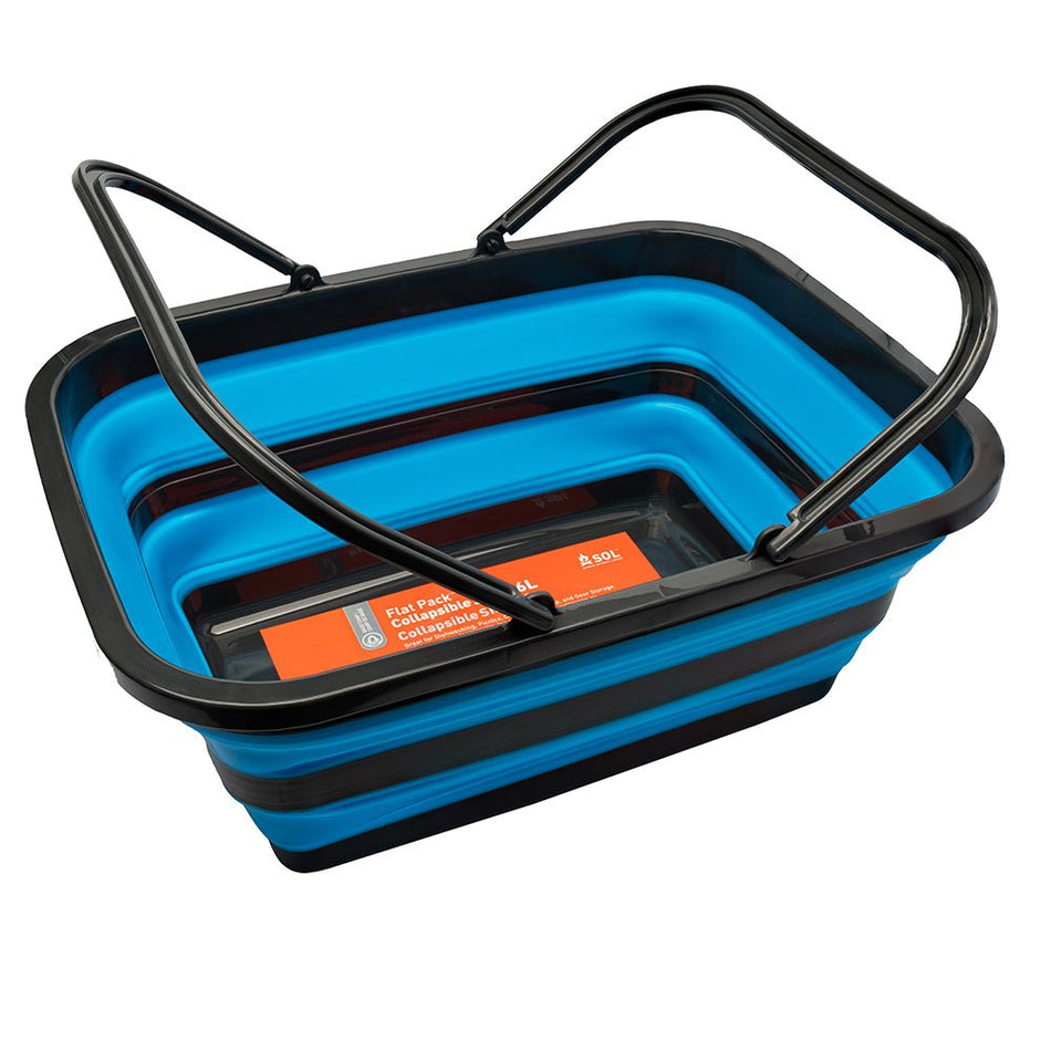 S.O.L. Survive Outdoors Longer Flat Pack Sink - 16L - Get Tight Gear