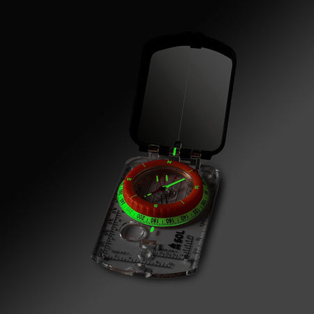 S.O.L. Survive Outdoors Longer Sighting Compass w/Mirror - Get Tight Gear