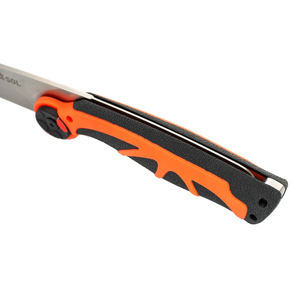 S.O.L. Survive Outdoors Longer Stoke Pivot Knife & Saw - Get Tight Gear