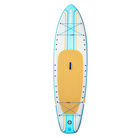 Solstice Watersports 10'6" Rambler Inflatable Stand - Up Paddleboard/Kayak 2 - In - 1 Kit w/Seat & Convertible Paddle - Orange - Get Tight Gear