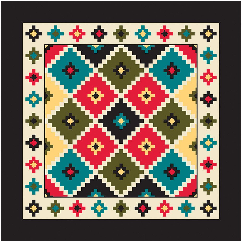 Southwest Argyle W/Black Trim - Get Tight Gear