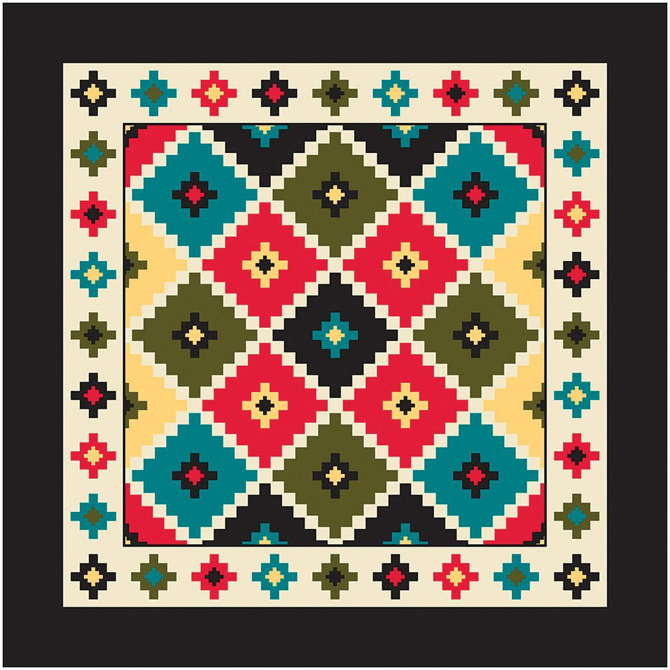 Southwest Argyle W/Black Trim - Get Tight Gear