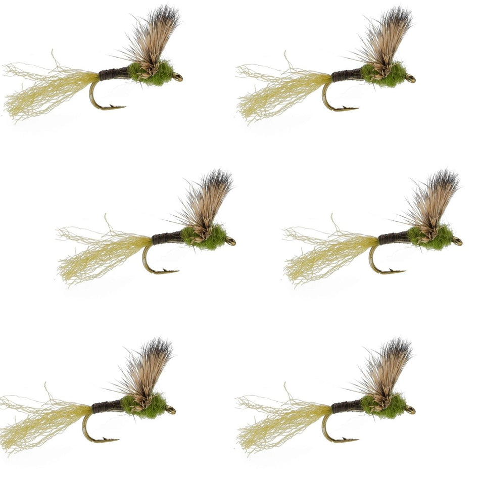 Sparkle Dun Baetis Mayfly - 6 Flies Hook size 16 - Get Tight Gear
