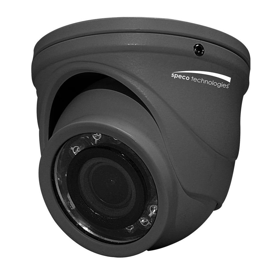 Speco 4MP HD - TVI Mini IR Turret w/2.9mm Lens - Grey - Get Tight Gear