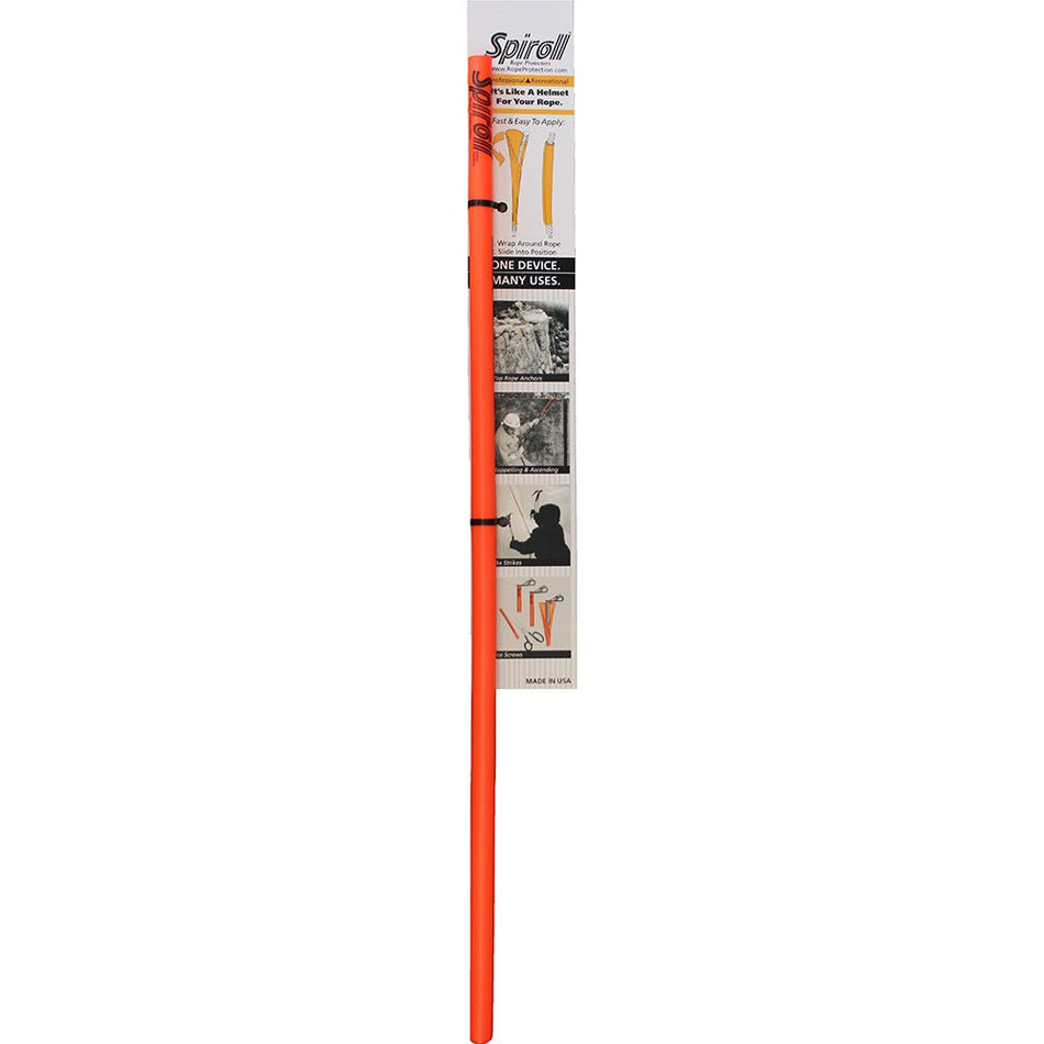 Spiroll Rope Protector Orange f/Lines 1/2" & Greater - Get Tight Gear