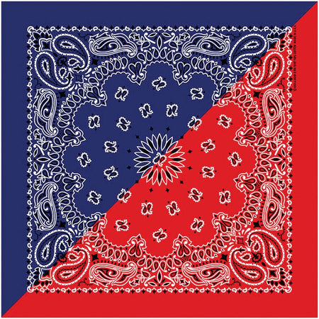 Split Paisley Navy/Red - Get Tight Gear