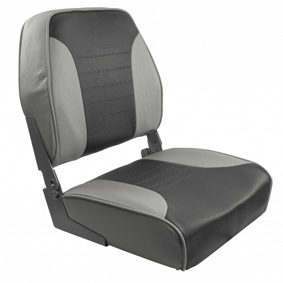 Springfield Economy Multi - Color Folding Seat - Grey/Charcoal - Get Tight Gear