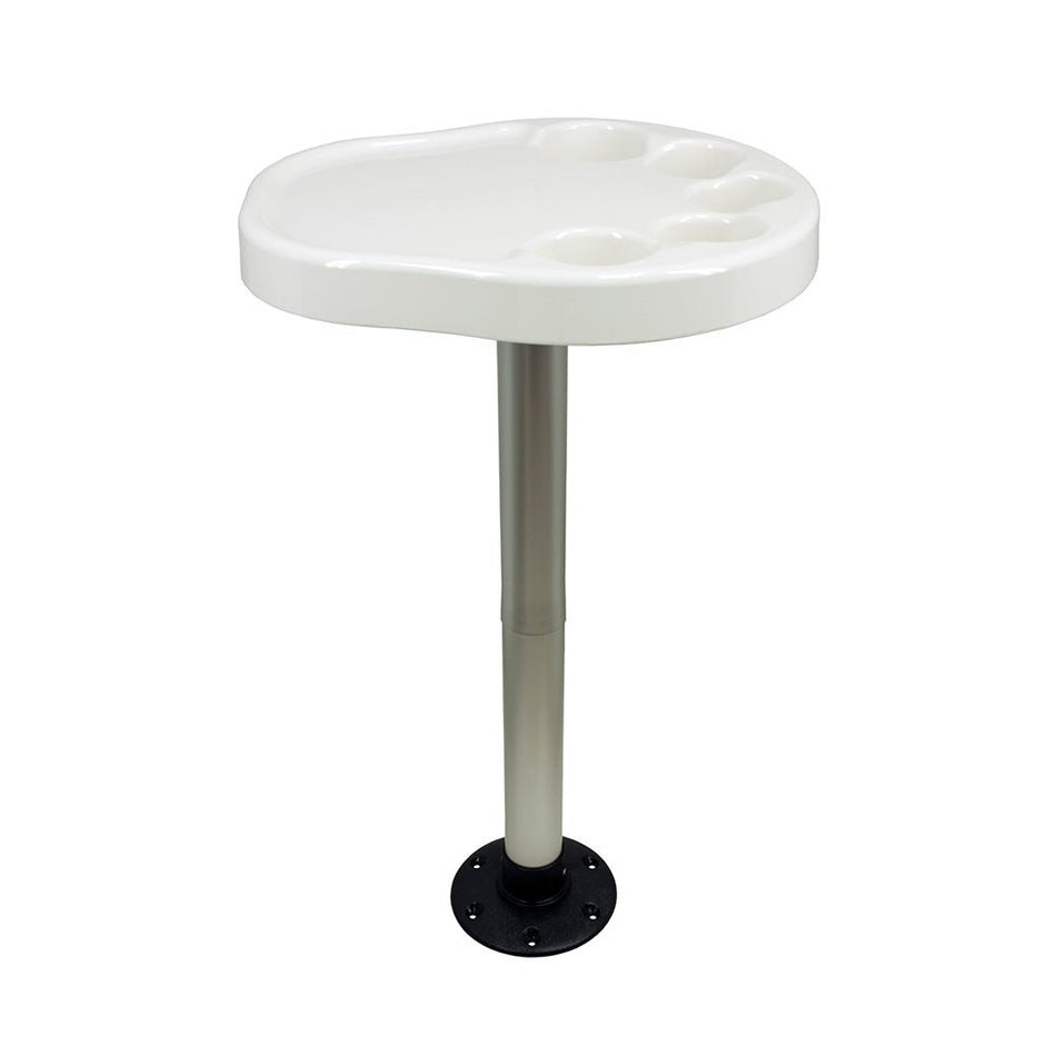 Springfield Party Platter Thread - Lock Surface Mount Table Package - White - Get Tight Gear