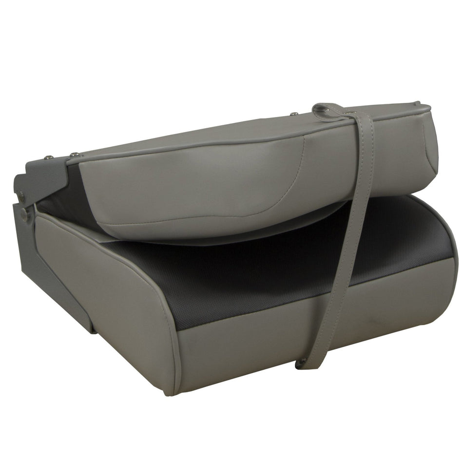 Springfield Premium Wave Folding Seat - Grey w/Meteor Stripe - Get Tight Gear