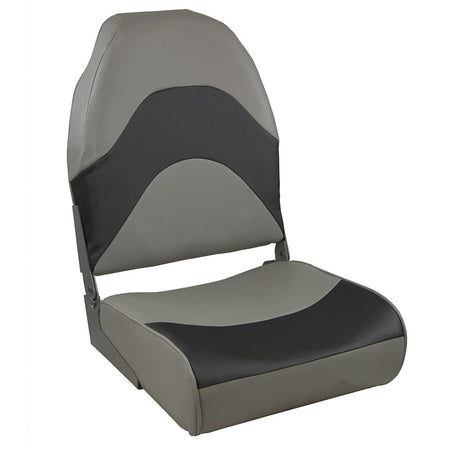 Springfield Premium Wave Folding Seat - Grey w/Meteor Stripe - Get Tight Gear