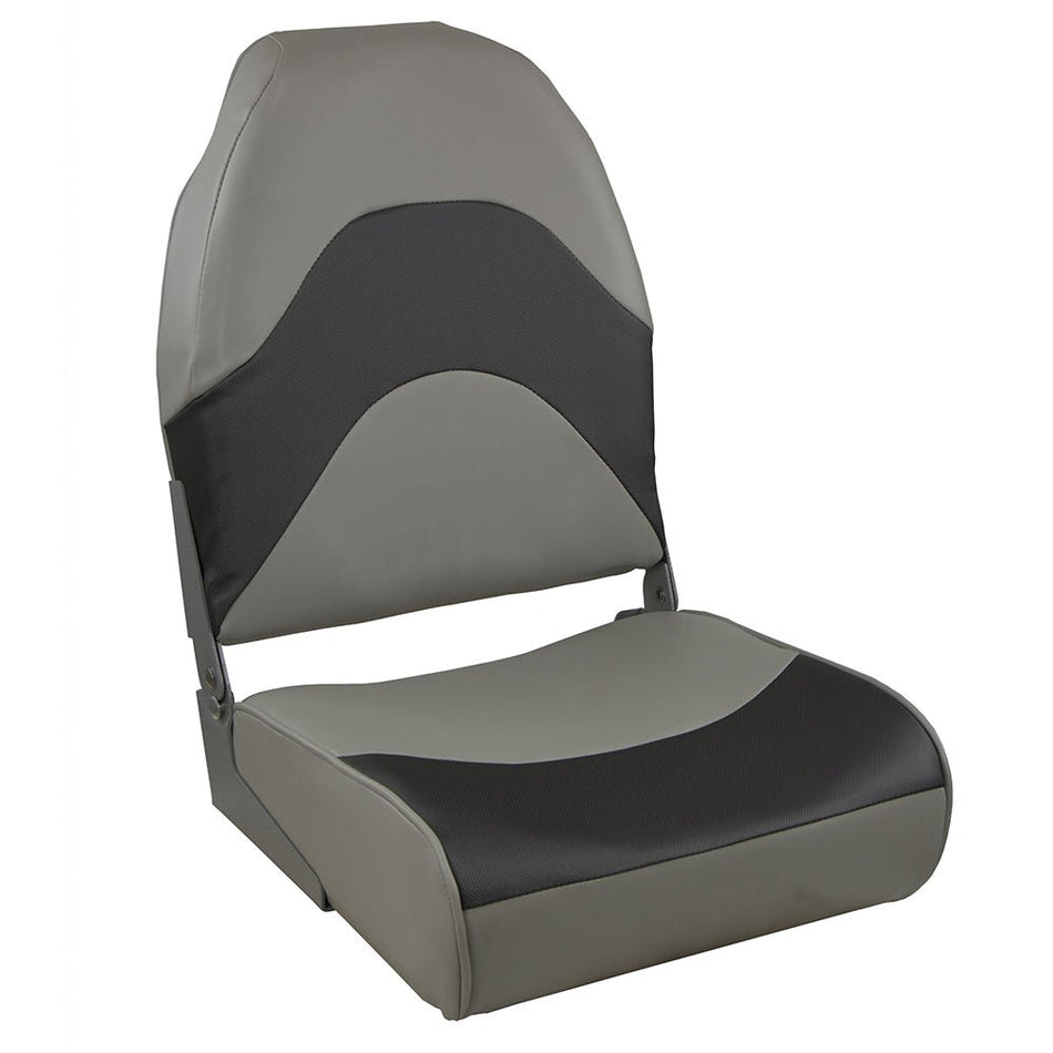 Springfield Premium Wave Folding Seat - Grey w/Meteor Stripe - Get Tight Gear