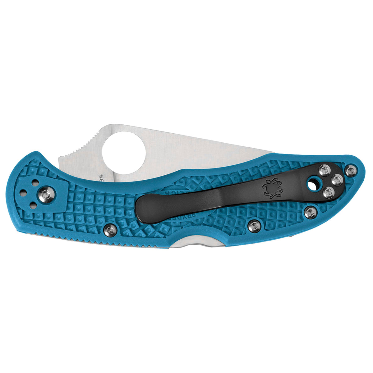 SPYDERCO DELICA 4 LTWT BLUE - Get Tight Gear