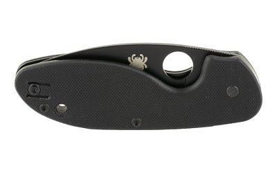 SPYDERCO EFFICIENT G - 10 BLACK PLAINE - Get Tight Gear