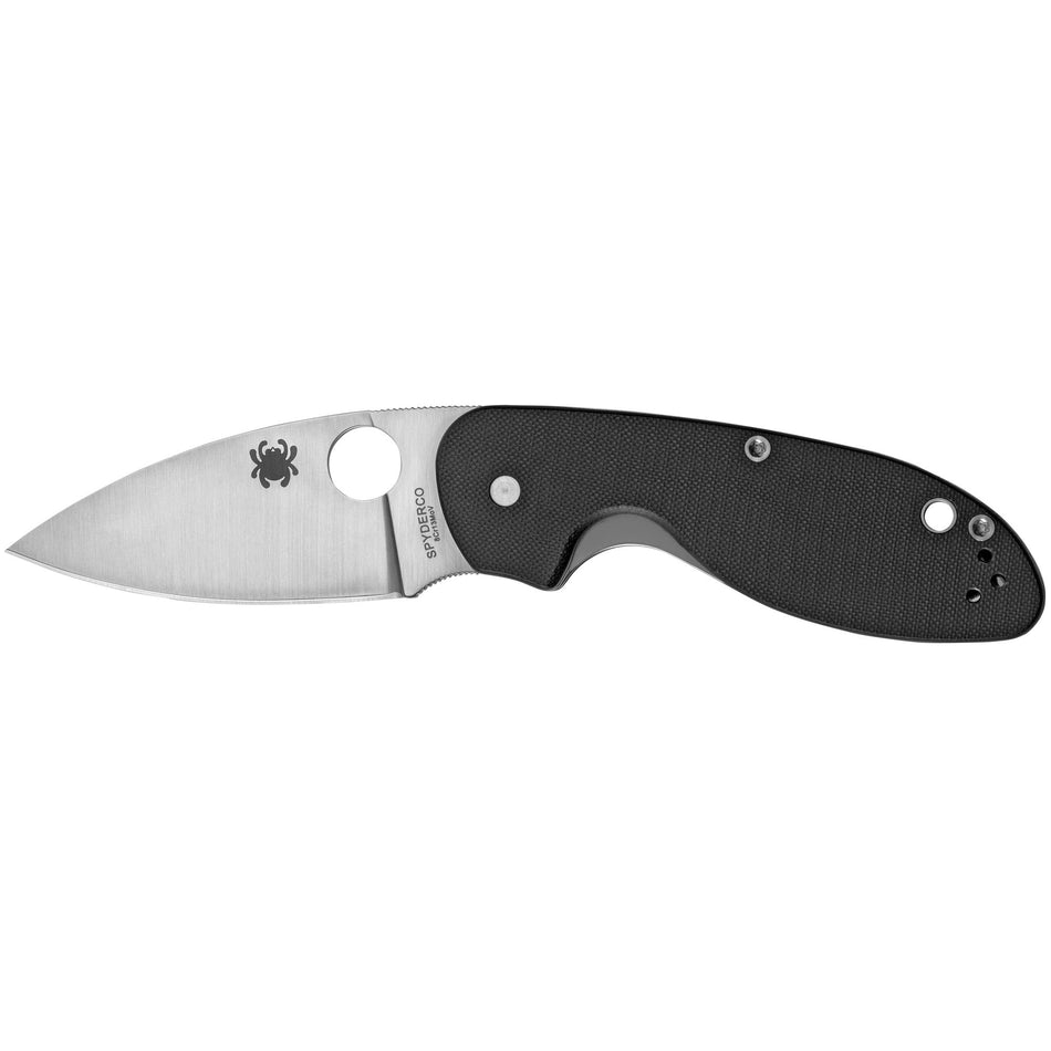 SPYDERCO EFFICIENT G - 10 BLACK PLAINE - Get Tight Gear