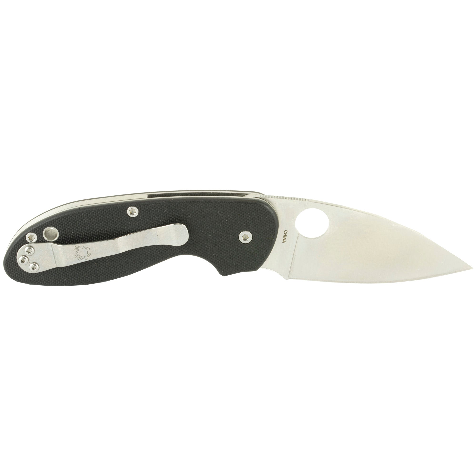 SPYDERCO EFFICIENT G - 10 SATIN PLAIN - Get Tight Gear
