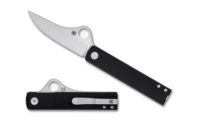 SPYDERCO ESSENZA ALUM 3.19 BLACK - Get Tight Gear