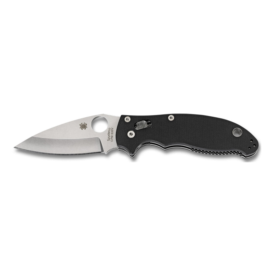 SPYDERCO MANIX 2 BLACK G10 PLAINEDGE - Get Tight Gear