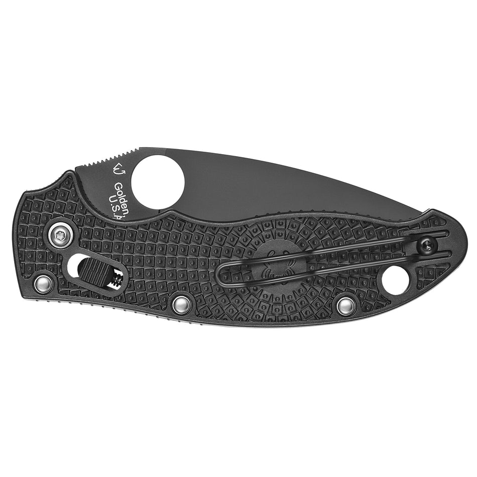 SPYDERCO MANIX 2 LTWT 3.375 BLK - Get Tight Gear