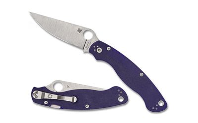 SPYDERCO MILITARY 2 CPM S110V DRK BL - Get Tight Gear