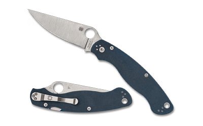 SPYDERCO MILITARY 2 G - 10 4 BLUE - Get Tight Gear