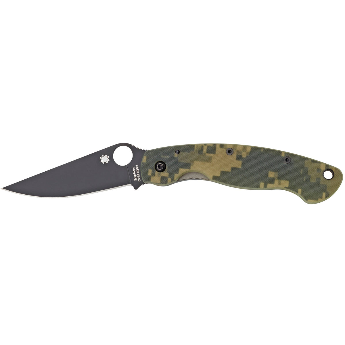 SPYDERCO MILITARY MODEL G - 10 CAMO - Get Tight Gear