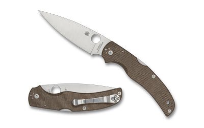 SPYDERCO NATIVE CHIEF 4.08 BRN CNVS - Get Tight Gear