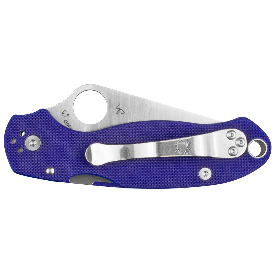 SPYDERCO PARA 3 G - 10 DARK BLUE - Get Tight Gear