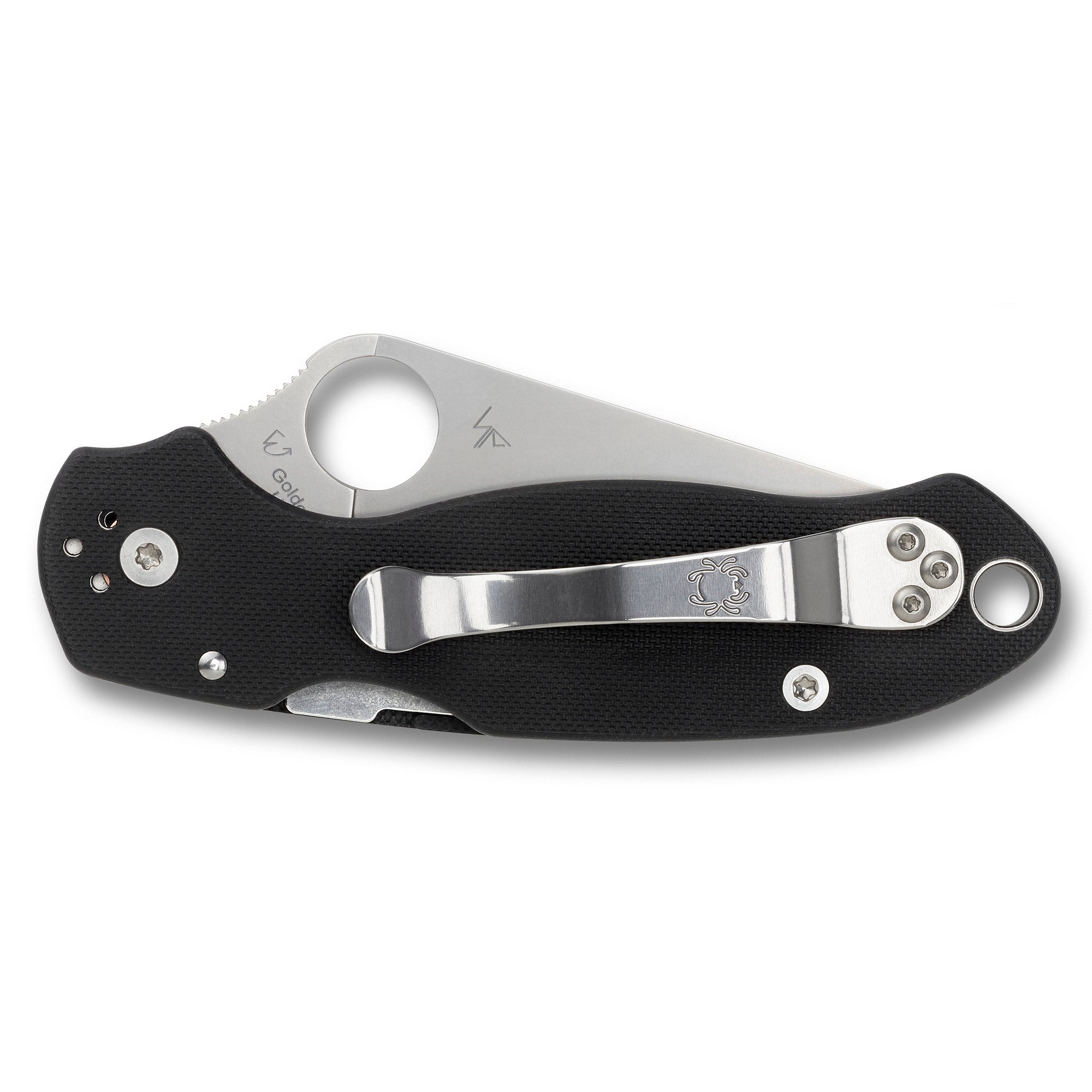 SPYDERCO PARA 3 G10 BLK PLAINEDGE - Get Tight Gear