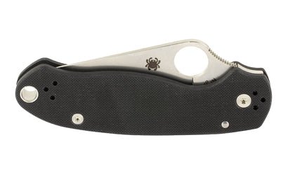 SPYDERCO PARA 3 G10 BLK PLAINEDGE - Get Tight Gear