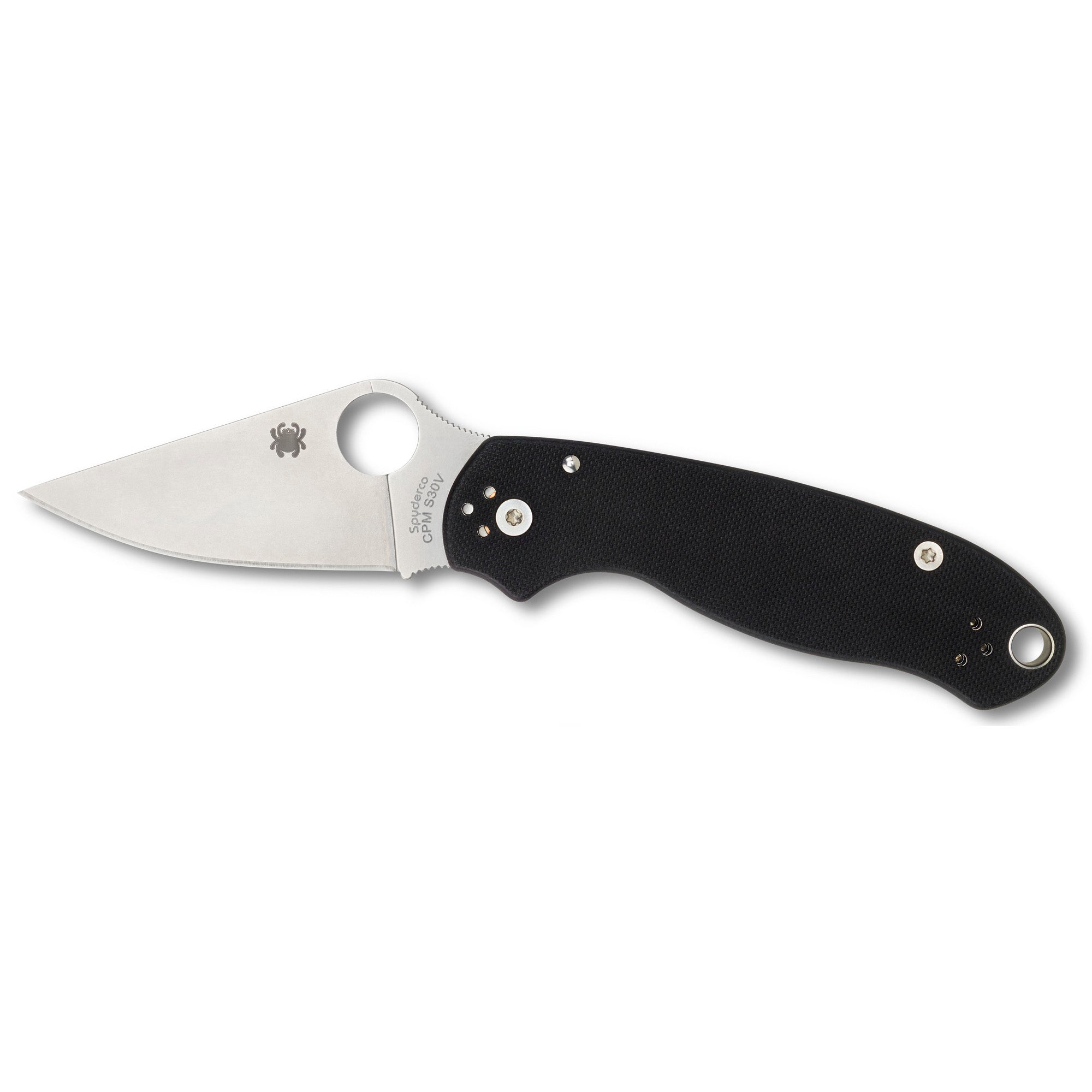 SPYDERCO PARA 3 G10 BLK PLAINEDGE - Get Tight Gear