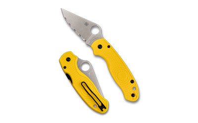 SPYDERCO PARA 3 LW SALT SE YELLOW - Get Tight Gear