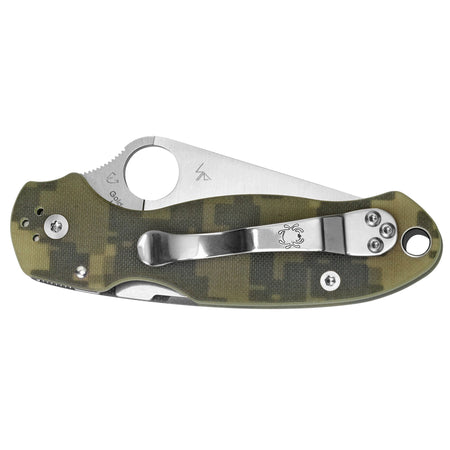 SPYDERCO PARA3 G10 CAMO PLAINEDGE - Get Tight Gear