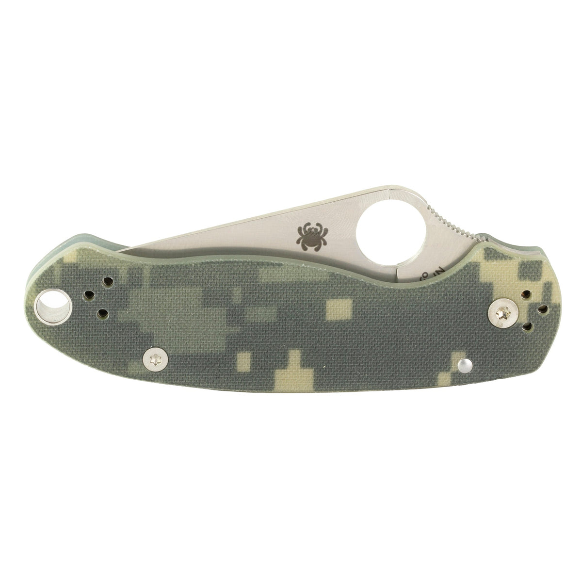 SPYDERCO PARA3 G10 CAMO PLAINEDGE - Get Tight Gear