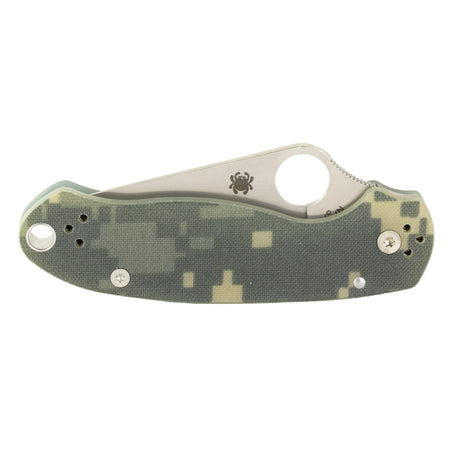 SPYDERCO PARA3 G10 CAMO PLAINEDGE - Get Tight Gear