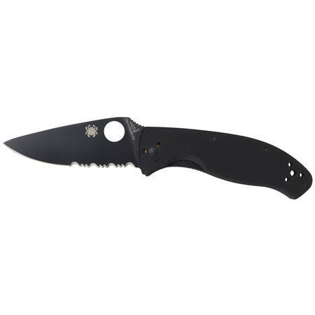 SPYDERCO TENACIOUS G - 10 COMBO BLK - Get Tight Gear
