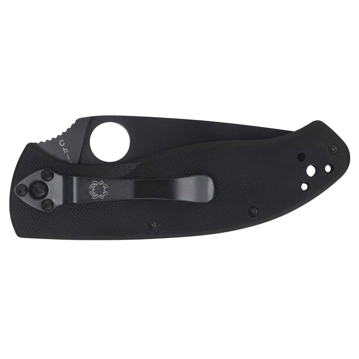 SPYDERCO TENACIOUS G - 10 COMBO BLK - Get Tight Gear