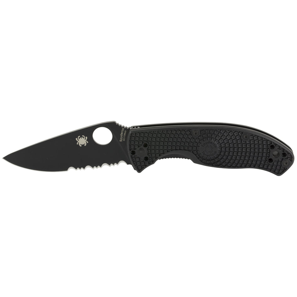 SPYDERCO TENACIOUS LTWGHT 3.39 BLK - Get Tight Gear