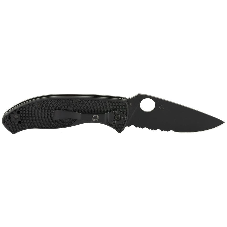 SPYDERCO TENACIOUS LTWGHT 3.39 BLK - Get Tight Gear