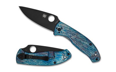 SPYDERCO TENACIOUS TI DISRY BLK/BLU - Get Tight Gear