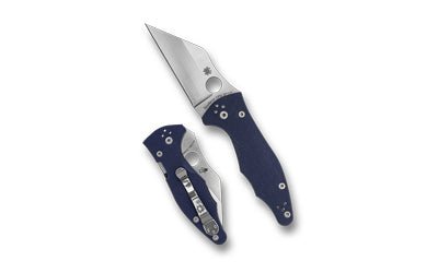 SPYDERCO YOJIMBO 2 G10 3.2 BLU/SLV - Get Tight Gear